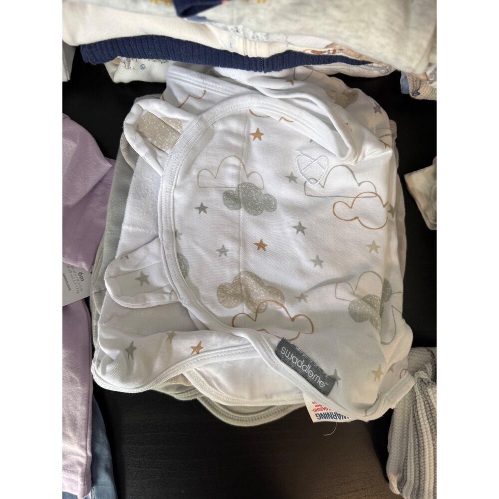 Baby Boy Clothes Lot Newborn to 6 Months Winter Spring Wardrobe - Picture 2 of 8
